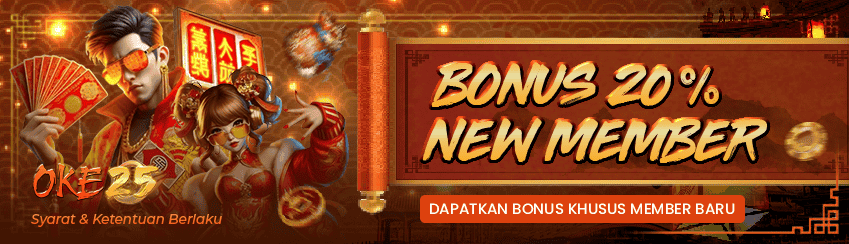 BONUS NEW MEMBER 20%