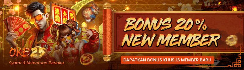 BONUS NEW MEMBER 20%